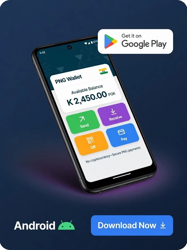 PIN Network App for Android — beta in Papua New Guinea